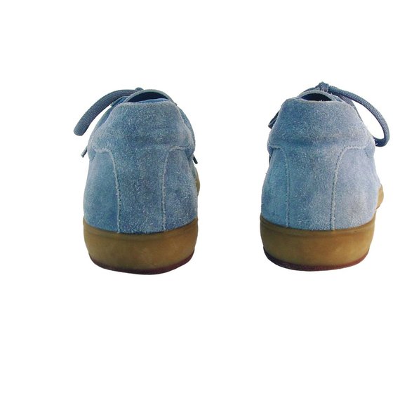 MIU MIU Vintage Blue Suede Sneakers Men's US 11 - Picture 6 of 8